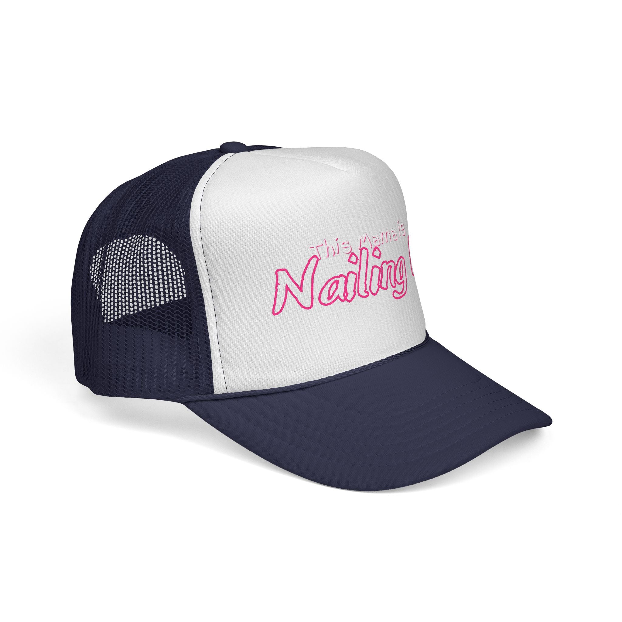 Mama Trucker Cap - Trendy Graphic Hat for Moms, Gift for Mother's Day, Casual Style, Funny Cap, Parenting Humor