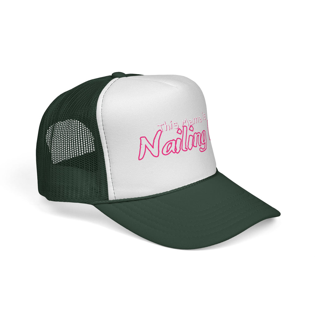 Mama Trucker Cap - Trendy Graphic Hat for Moms, Gift for Mother's Day, Casual Style, Funny Cap, Parenting Humor