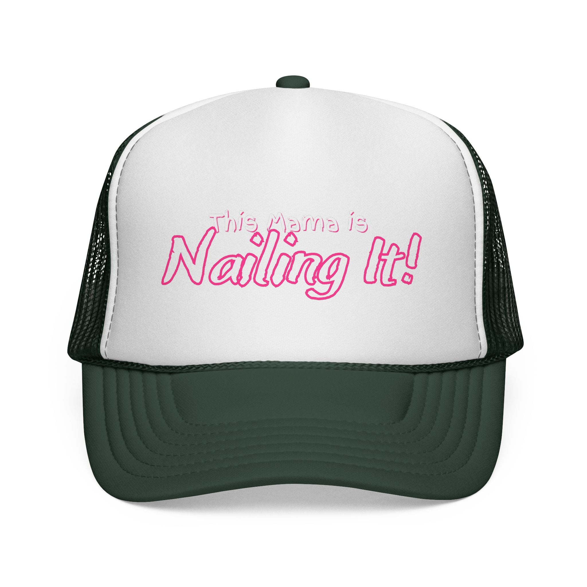 Mama Trucker Cap - Trendy Graphic Hat for Moms, Gift for Mother's Day, Casual Style, Funny Cap, Parenting Humor