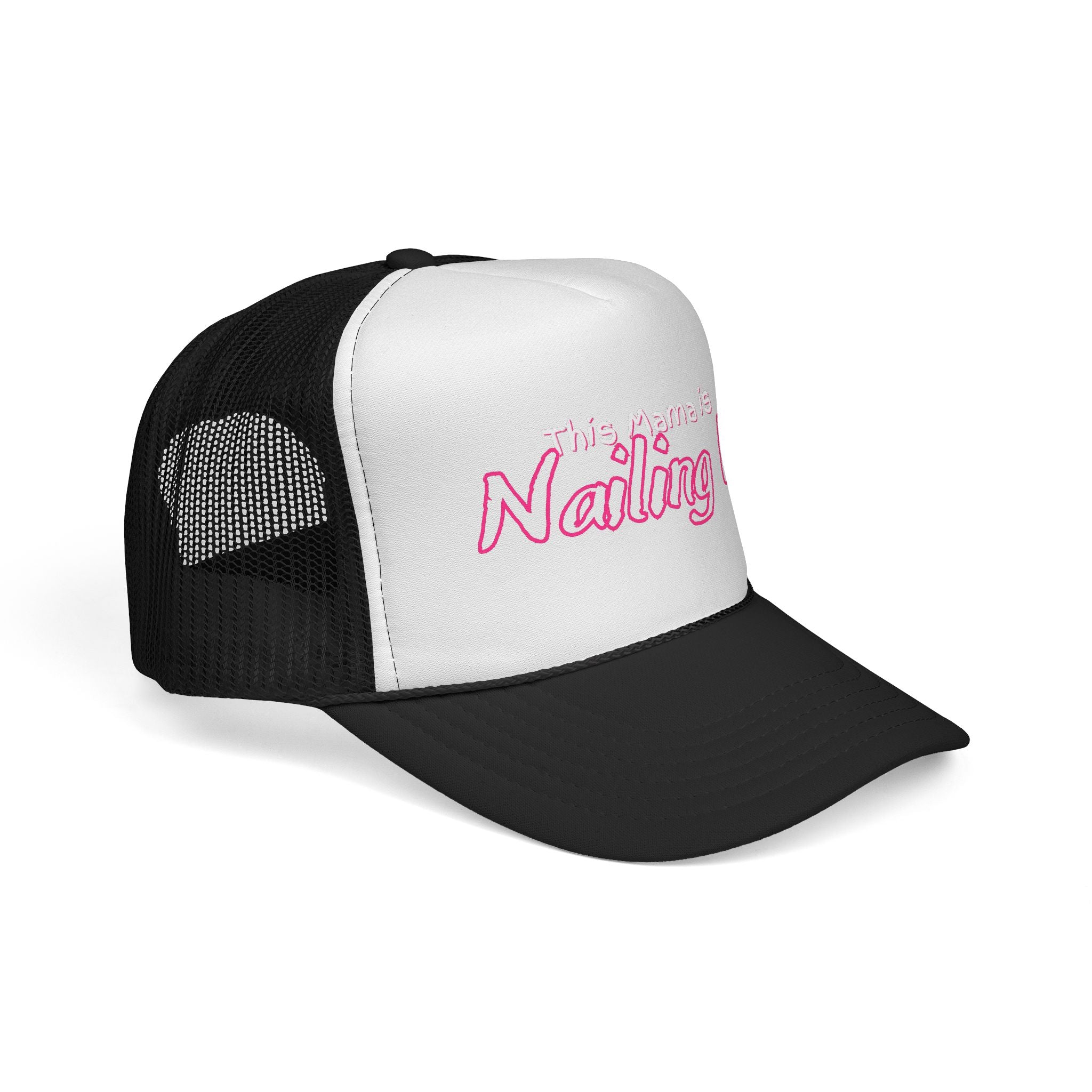 Mama Trucker Cap - Trendy Graphic Hat for Moms, Gift for Mother's Day, Casual Style, Funny Cap, Parenting Humor