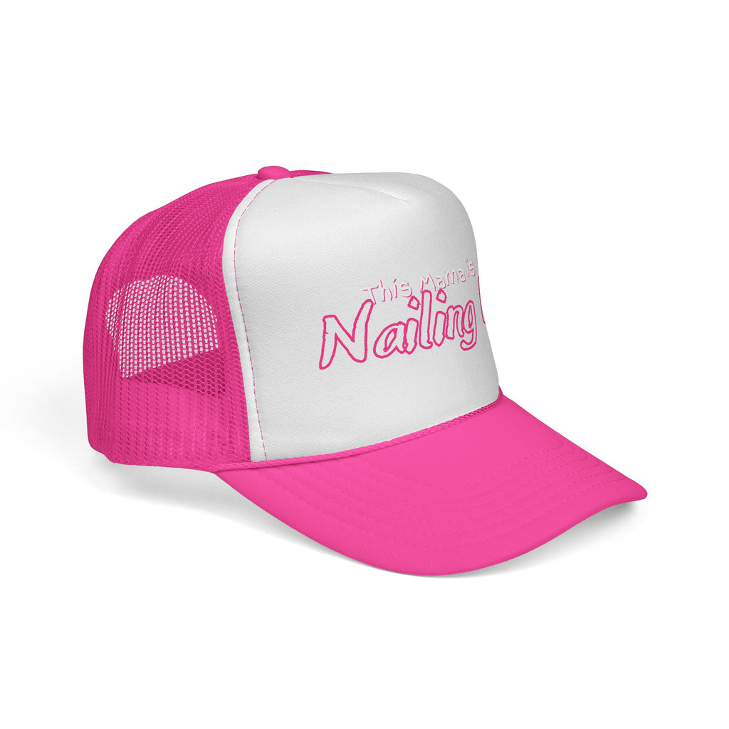 Mama Trucker Cap - Trendy Graphic Hat for Moms, Gift for Mother's Day, Casual Style, Funny Cap, Parenting Humor