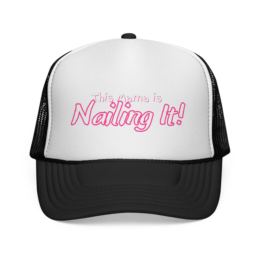 Mama Trucker Cap - Trendy Graphic Hat for Moms, Gift for Mother's Day, Casual Style, Funny Cap, Parenting Humor