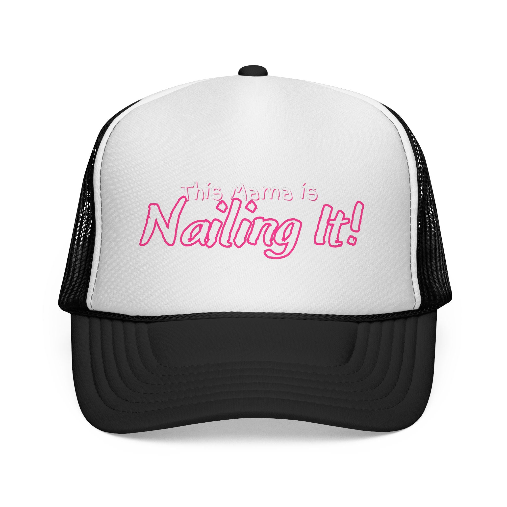 Mama Trucker Cap - Trendy Graphic Hat for Moms, Gift for Mother's Day, Casual Style, Funny Cap, Parenting Humor